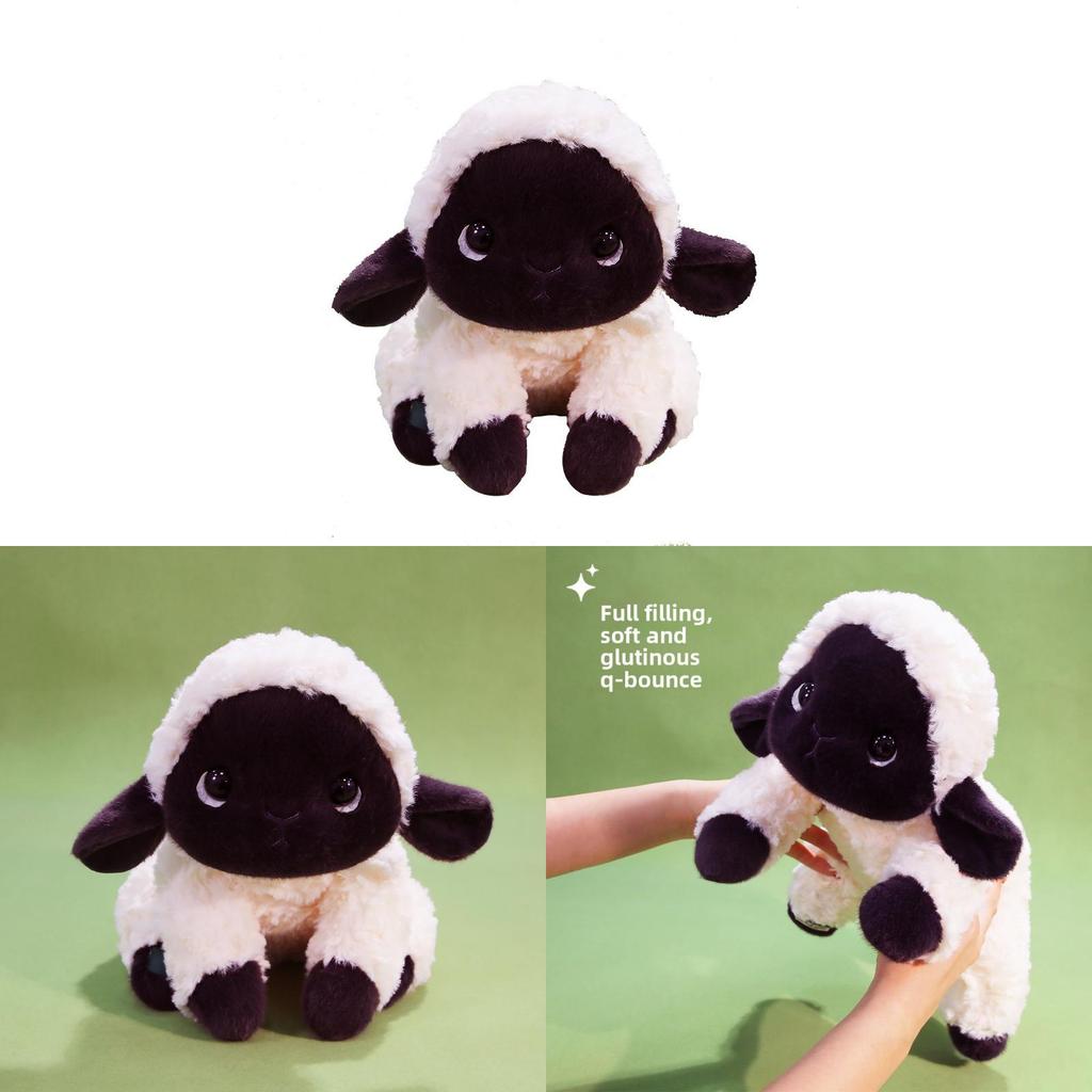 Plush Sheep Soft Toy With Pp Cotton Filling For Kids Bedroom Decor
