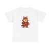 Unisex Adult T Shirt Samurai Shiba Inu Warrior Art