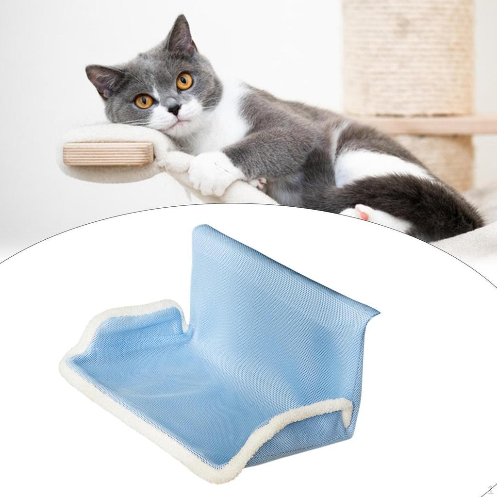 Kattenhangmat Bed Plank Ruimtebesparend Warm Hangend Zonnebadend Doek en Uitzichtraam Zitstok