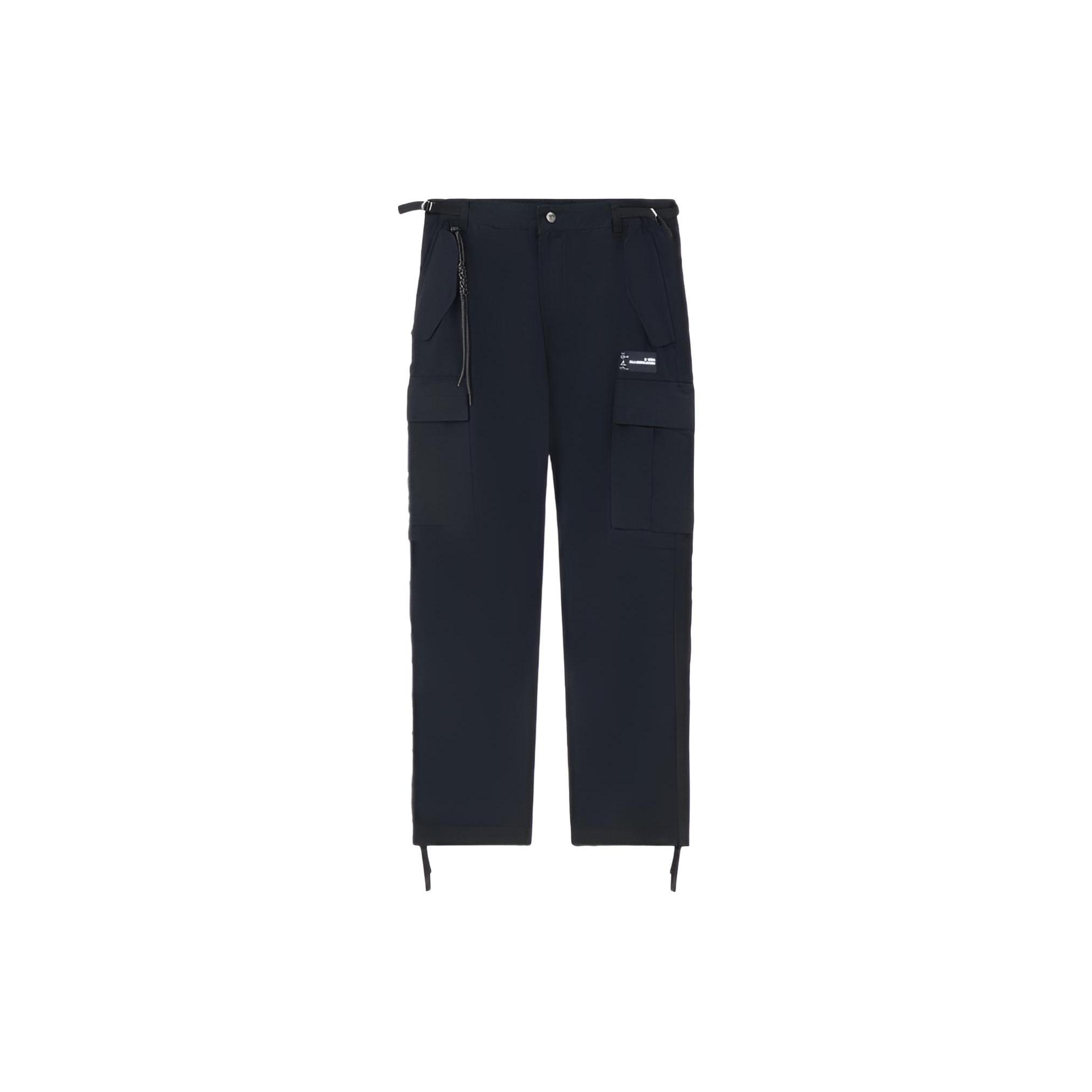 Li-Ning Skateboarding Loose Fit Straight Pants Black Men s AKXS087-2 M