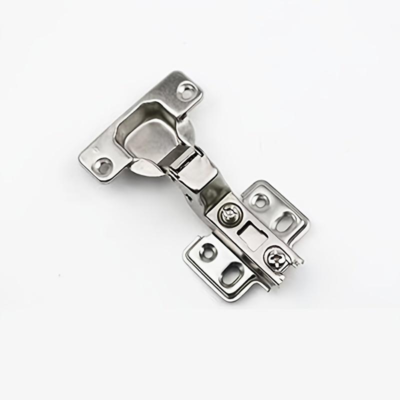 

Современные петли для шкафов из матового металла, настенные петли с маленькой неглубокой чашкой для дверей гардеробов, шкафов, мебели без гидравлической амортизации