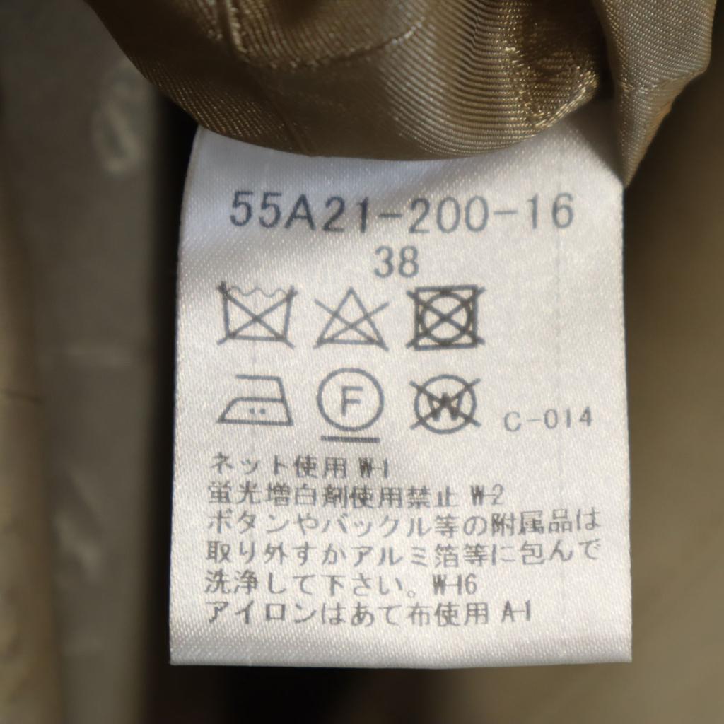 BLUE LABEL CRESTBRIDGE Trenchcoat 38 Beige Sanyo Shokai Damen Gebraucht