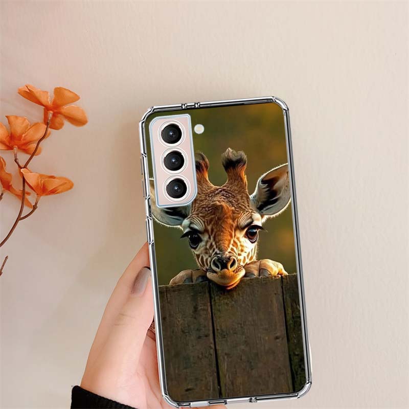 Giraffes Have Long Necks Phone Case For Samsung S24 S25Edge Galaxy S22 S25 Ultra S21 S23 FE S20 S10 Plus S10E Cover Shell Coque