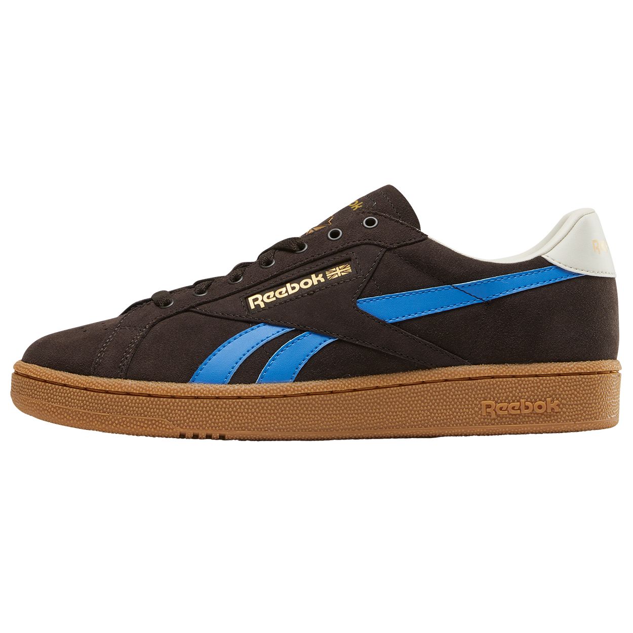 Reebok CLUB C GROUNDS UK Low Top Skate Shoes Dark Brown Unisex 100208288 43