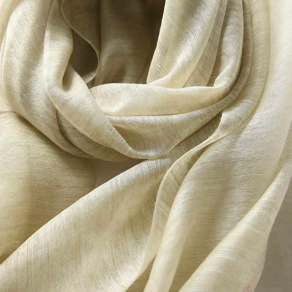 ANMIDA Silk Stole with Floral Large Perfect for or Elegant and Stylish for Women Embroidery, Size, Spring/Summer, Wrapping, Shawl, Scarf,