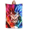 Dragon Ball Z Flannel Throw Blankets Japan Cartoon Blanket for Bedding Car Super Warm Bedspread
