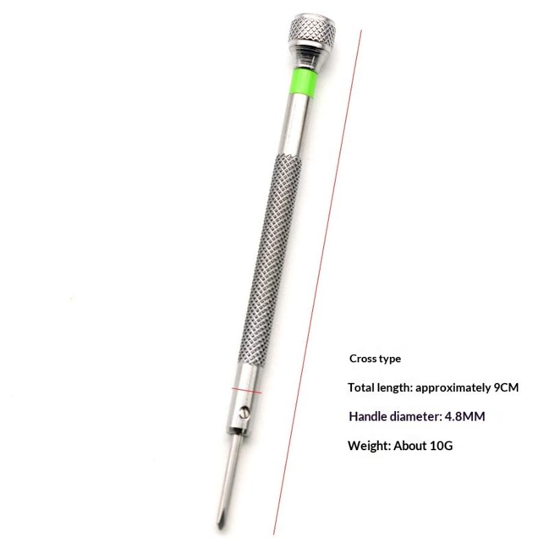 13Pcs 0.6-2.0Mm Precision Screwdriver Set Iron Micro Cross Repair Kit For Watches Glasses Jewelry