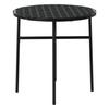 Vidaxl 3-teiliges Gartenmöbel-Set, Polyrattan, Schwarz
