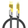 65W Multi-Charging Fast Mecha Cable: 4-in-1 Type-C Compatible with Huawei & Apple Devices