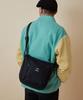 Anello TRACK ATH1812Z Vertical Shoulder Bag, A5 Size, Water-Repellent, Multi-Storage, Black