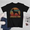 Unisex Retro Chihuahua Mom Gift Chichi Dog Owner Mother Pet Mama Tshirt Tees T Shirts WoUnisex Boys 100 Cotton TShirt