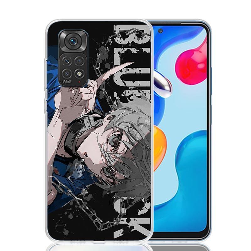 Blue Lock Nagi Seishiro Phone Case For Xiaomi Redmi Note 15 14 13 12S 12 Pro Plus 11S 11E 11 11T 10S 10 Art Soft Pattern Cover R