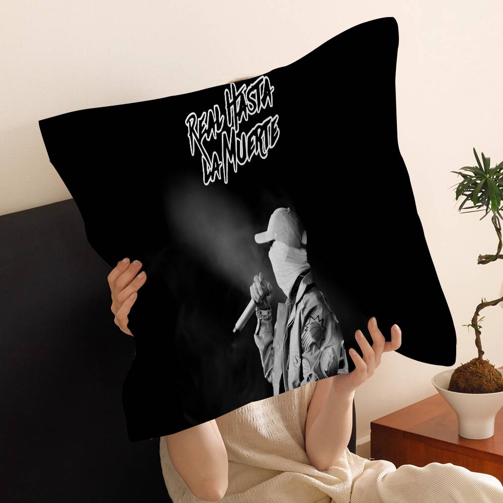 Rapper A-Anuel AA Cushion Cover Polyester Sofa Cushions Decorative Throw Pillows Home Decoration Pillowcover