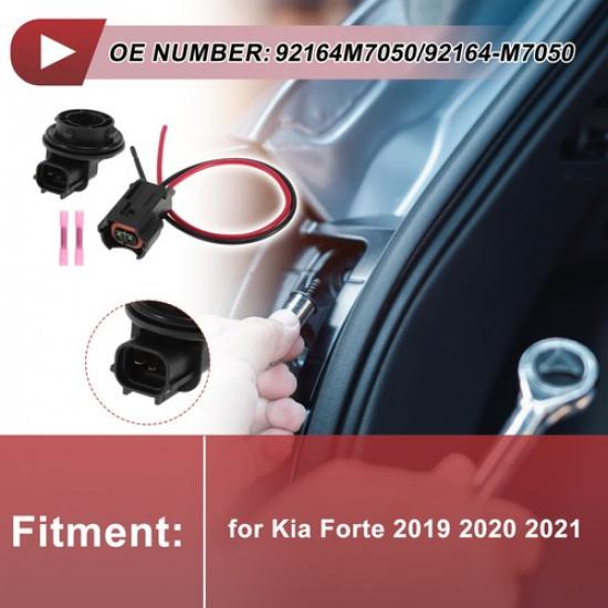 DRL Daytime Running Light Socket Wiring for Kia Forte 19-21 No92164M7050 new