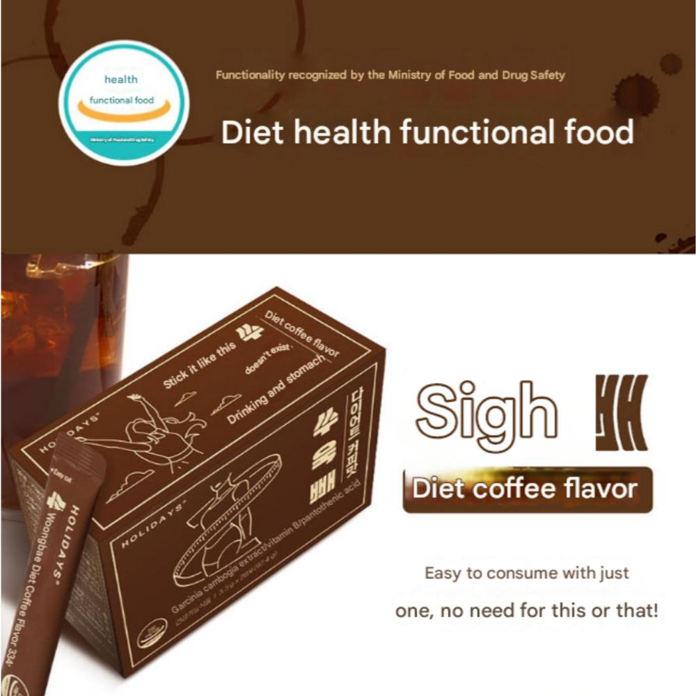 Sookpe Diet Coffee Flavor 28 Sachets, 92.4g, 1 Pack