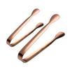 2Pcs Stainless Steel Ice Cube Sugar Tongs for Tea Party Coffee Bar Food Serving