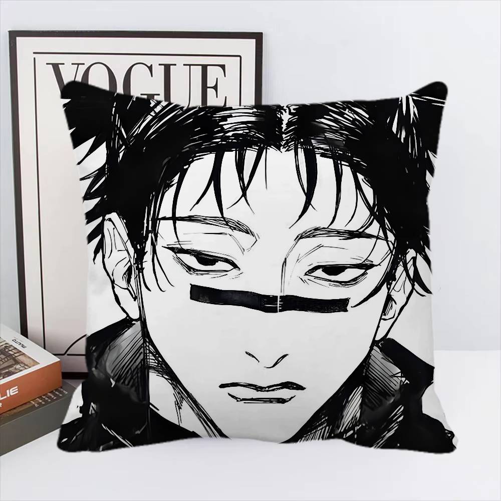 Anime Jujutsu Kaisen Choso Pillow Case Square Pillow Bedroom Sofa Leisure Comfort Cushion Car Living Room Home Decoration