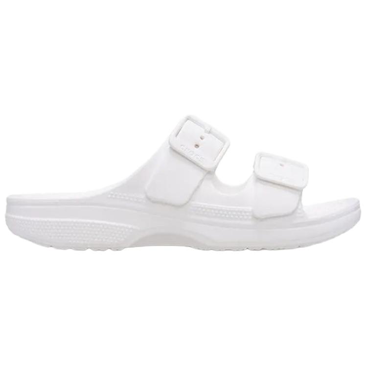 Crocs Classic Freedom Fashion Casual EVA Anti-Abrasion Slippers Women's White