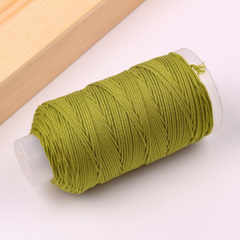Qs Hand-Rubbed Cotton Thread 18 Strands Of Section Dyeing Gradient Diy Hand-Woven Bracelet Bracelet Rope Play Thread Rope Beading Matching