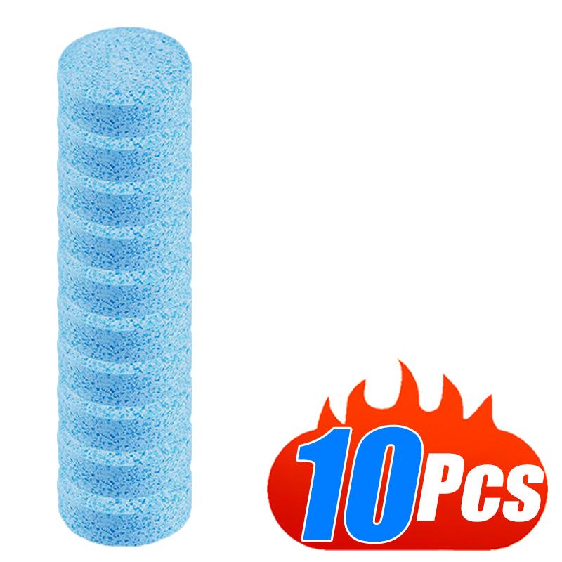 10/100 st Bil Vindrutetorkare Bil Brusande Tablett Glasvatten Fast Rengöringmedel Vindrutetorkare Spray Rengöring Bilvättstillbehör