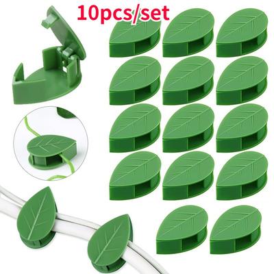 10/20PCS Invisible Plant Climbing Wall Fixture Clips Acrylic Sticker Self-Adhesive Hook Plant Vine Traction Holder Indoor Outdoor