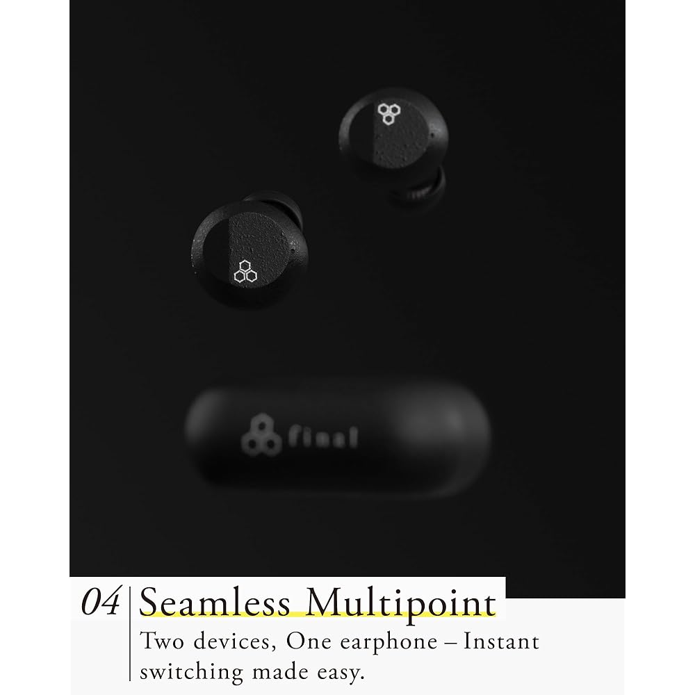 Final ZE3000 SV Wireless Earphones, HiRES Compatible, ANC