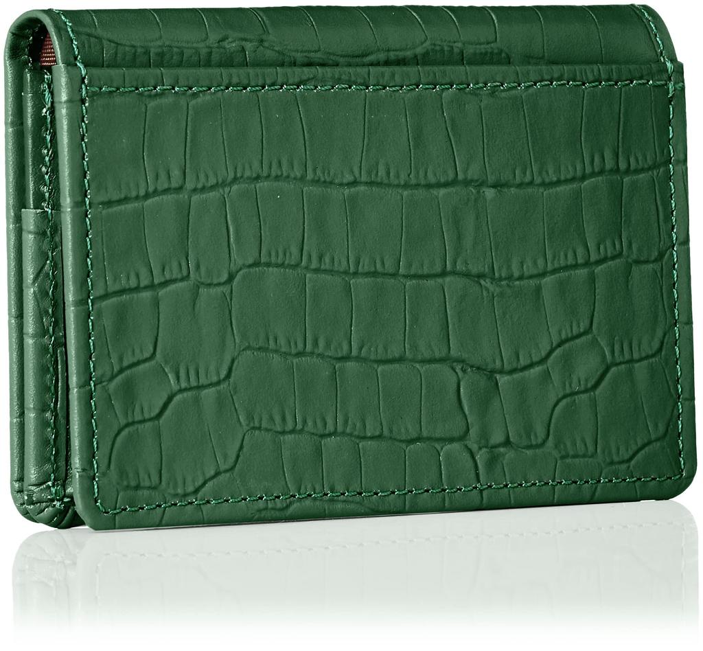 Lanvin Collection La Mer Purse Business Card Green Holder, 65-6716, Women's,