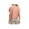 Under Armour Movement Short Sleeve Solid Color Quick Dry Drop Shoulder T-Shirt Women T-Shirts 6000217-696
