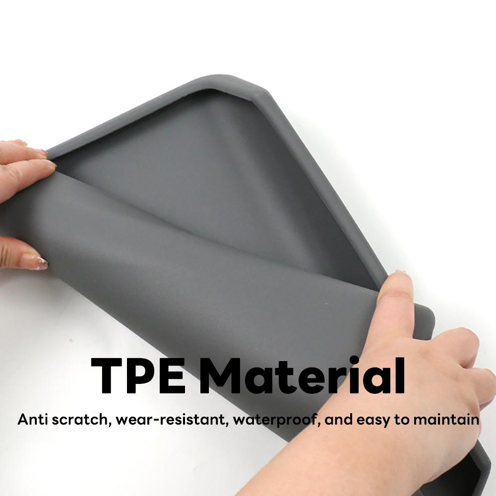 For Tesla Model 3 Highland 2024 TPE Soft Case Car Center Console Arm Rest Lid Auto Central Armrest Box Pad Cover Accessories