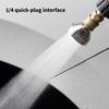 1/4Inch Quick Connect High Pressure Washer Nozzle Stainless Steel Sprays Head For Car Tire Cleaning and Flower Watering