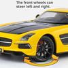 Skala 1:24 SLS 300SL Leichtmetall Sportwagen Modell Spielzeug Rad Lenkung Türen Geöffnet Fahrzeuge Modelle Metall Druckguss Jungen Ornamente