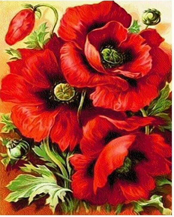 

5d алмазная живопись цветы Diy Алмазная мозаика наборы для вышивки крестом полная дрель вышивка подарок домашний декор хобби Full Round 20x30CM