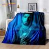 Free Anuel AA Rapper Hip Hop Soft Blanket,Soft Throw Blanket for Home Bedroom Bed Sofa Picnic Travel Cover Child Gift