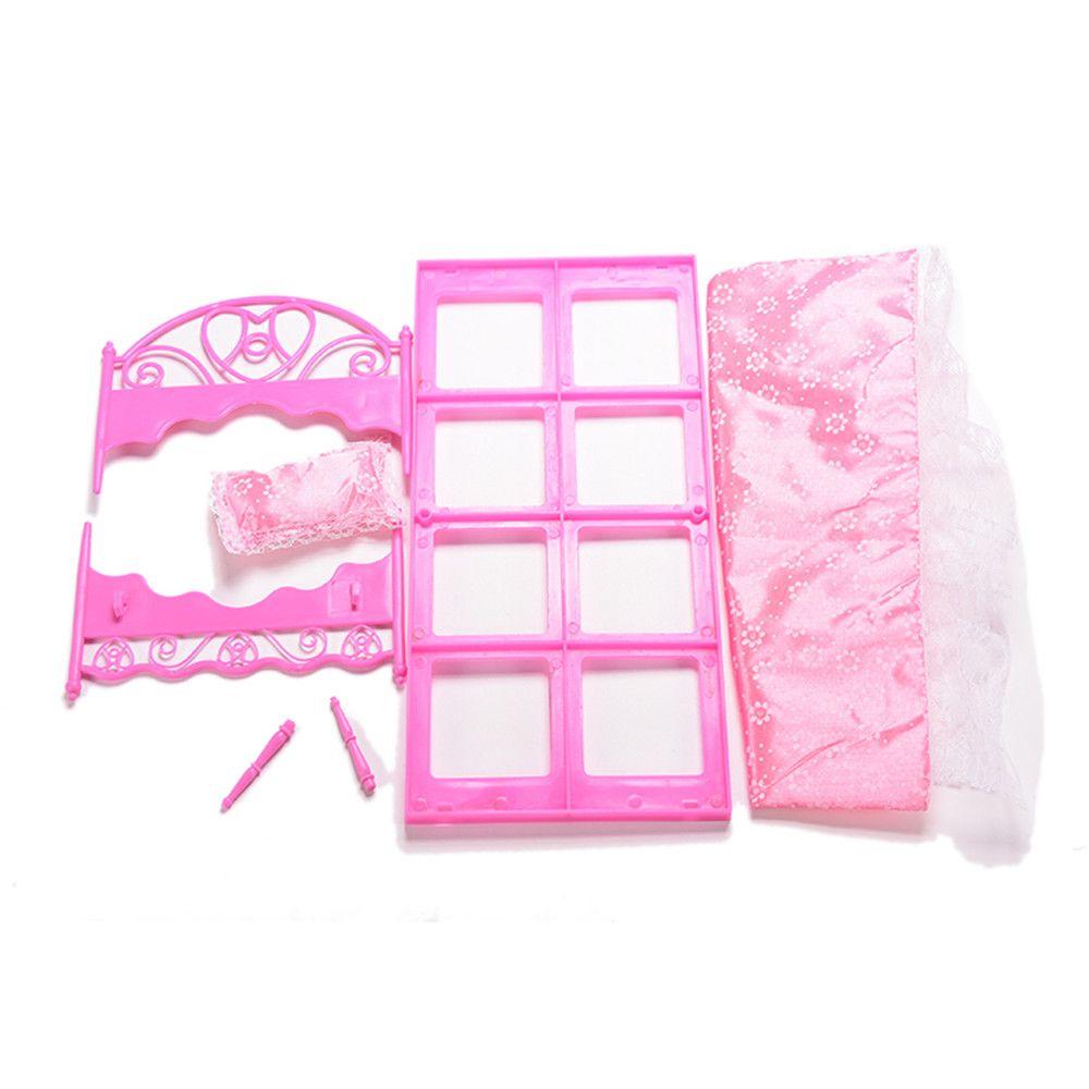 Decoration Accessories Wardrobe/Bed/Shoe rack Miniature Furniture Dollhouse Furniture For Dolls