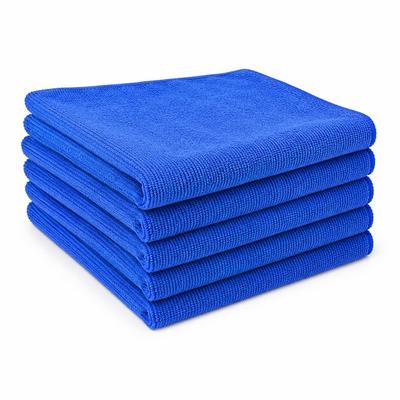 TARO WORKS Car Wash Towel Microfiber Cloth Drying 5 Pieces Oval 30x30