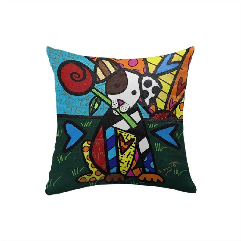 Luksuriøst Sofaputetrekk B-Britto Putetrekk Firkantet Putetrekk Hjemmetekstil Dakimakura Bryllupsgave