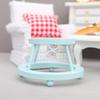 Vintage Miniature Walking Chair 1:12 Doll House Furniture Baby Walker with Life Like Details for Doll House Enthusiasts