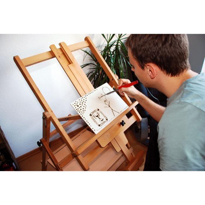 ROTHENBERGER Komplettes Brandmalerei-Set - Rot