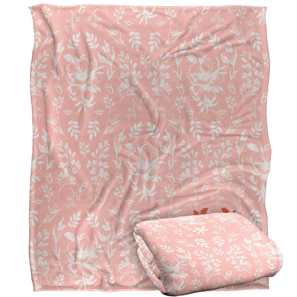 Bridgerton Soft Heart Ribbon Blanket