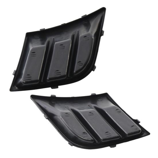 Fog Grille Cover Anti Corrosion Tough No Light Hole Anti-scratch Bumper Fog Light Grill for Peugeot 107. 2009-2012