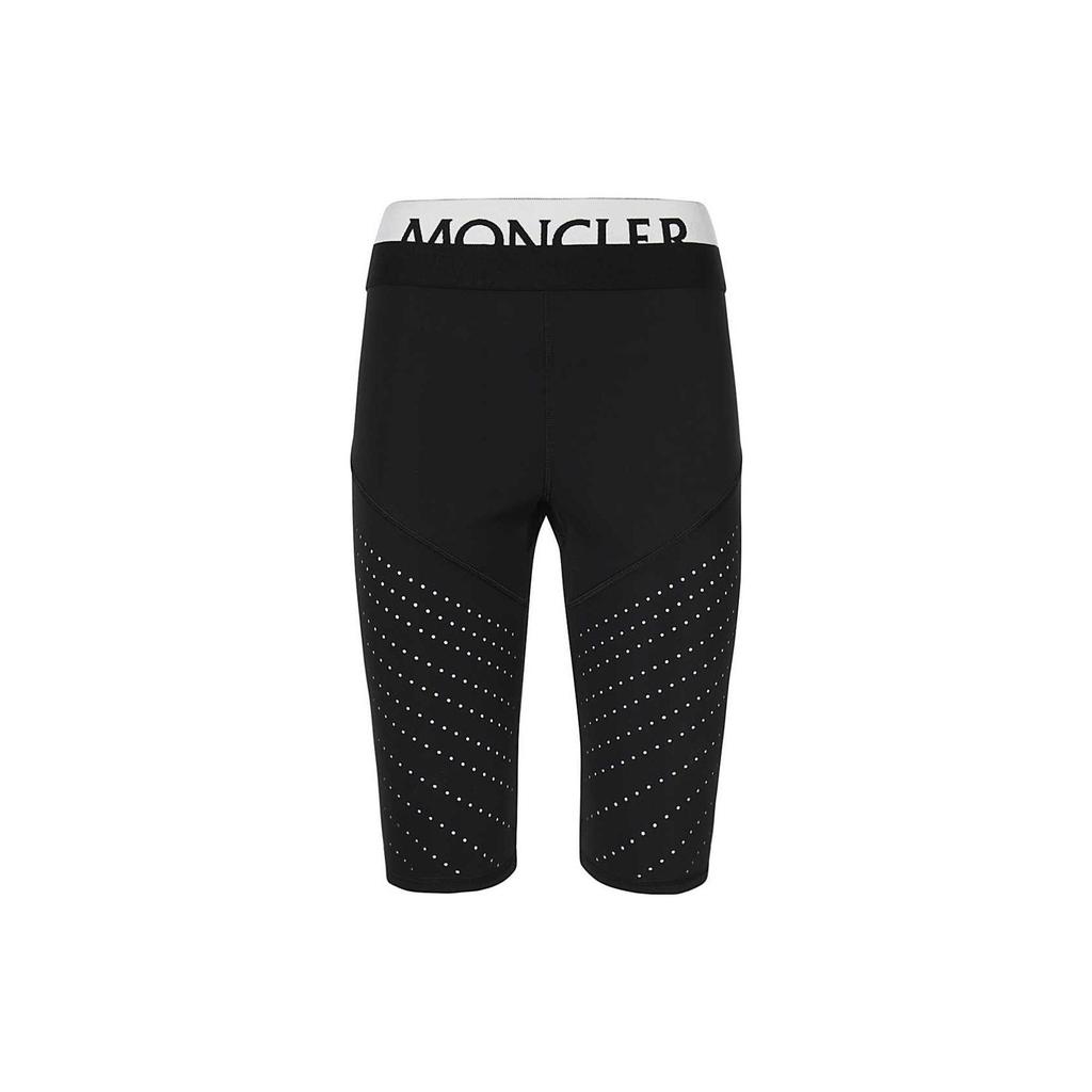 Moncler Leggings Black Women Bottoms 8H744-10-899A6-999