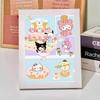 Kuromi Cartoon Diamond Painting Kit: Peace & Joy DIY Gift for Students and Kids.