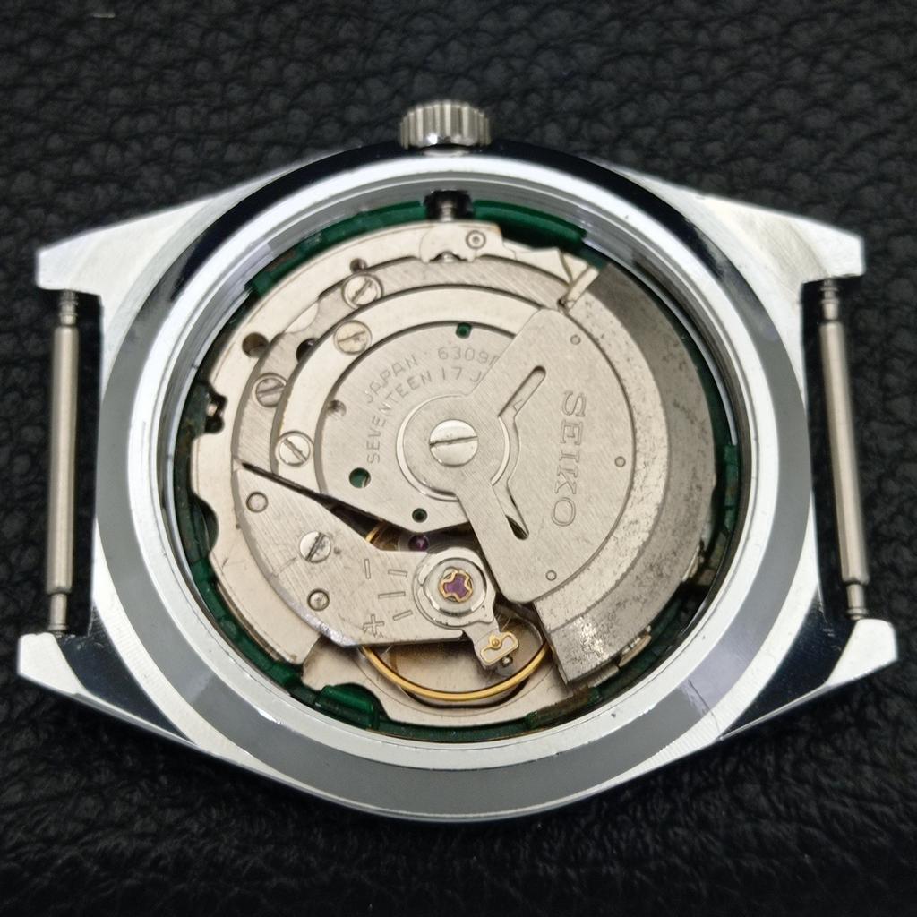 REFURBISHED VINTAGE SEIKO 5 AUTOMATIC 6309A JAPAN MENS SILVER WATCH a440790-4 Sk-a440790