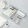 Desktop Storage Box Drawer Divider Box Container Drawer Organizer Table Jewelry Box Makeup Organizer Box Transparent Storage Box