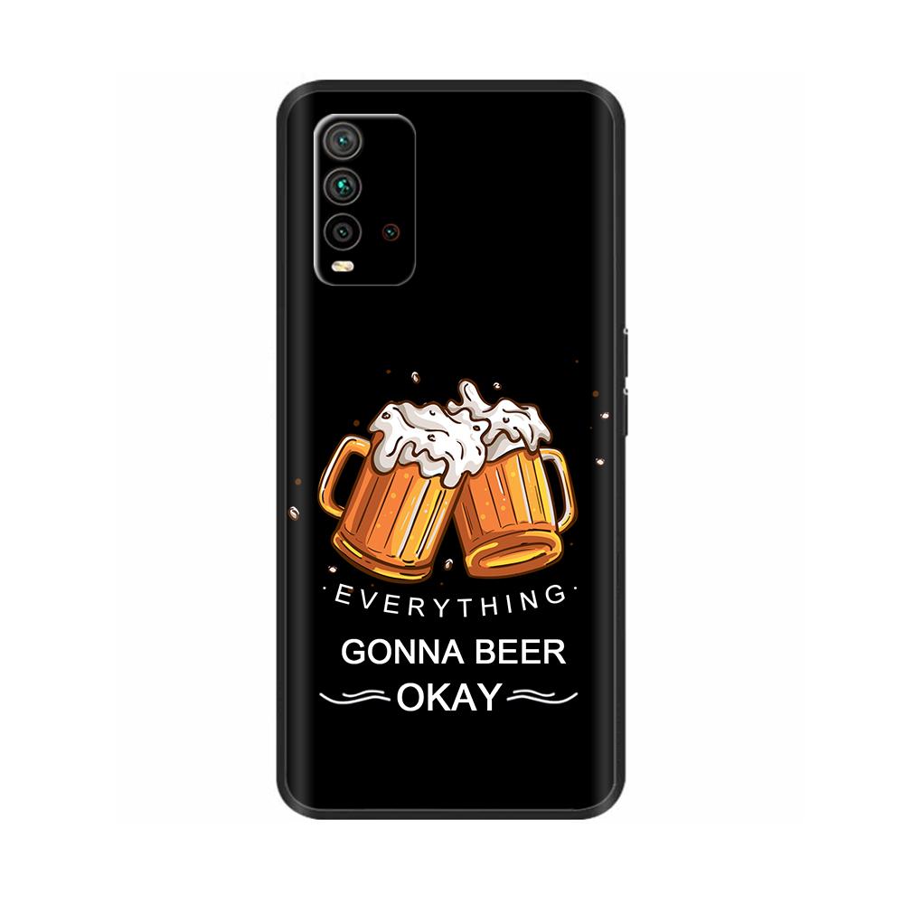 Für Redmi 9T Hülle Blumen Weiche Handyhülle Rückseite Für Xiaomi Redmi 9T 9 T Redmi9T Hüllen Schlankes Silikon Coque Anti-Fall Fundas