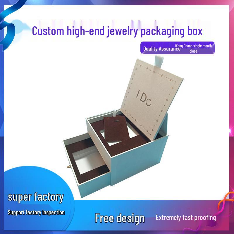 FSC Certified Custom Pull-Out Drawer Box for Lipstick, Jewelry, or Gifts