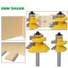 8 Handle Frame Edge Tenon Knife Wood Milling Cutter High-grade Frame Edge Tenon Knife Puzzle Cutter Floor Cutter Woodworking Engraving Milling Cutter