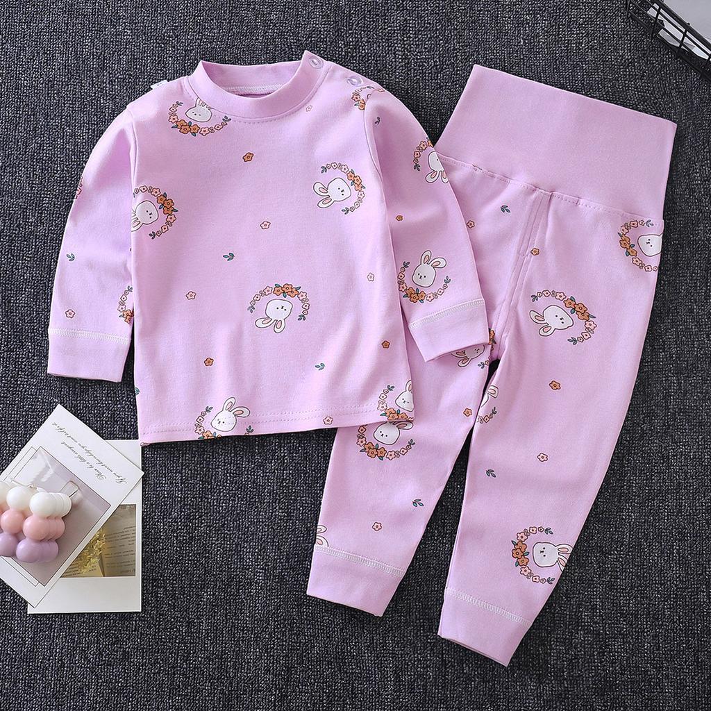 Kinder-Unterwäsche-Sets - Langarm- und Langhosen-Sets Für Jungen, Lässige Pyjama-Sets Für Mädchen Im 2-teiligen Stil