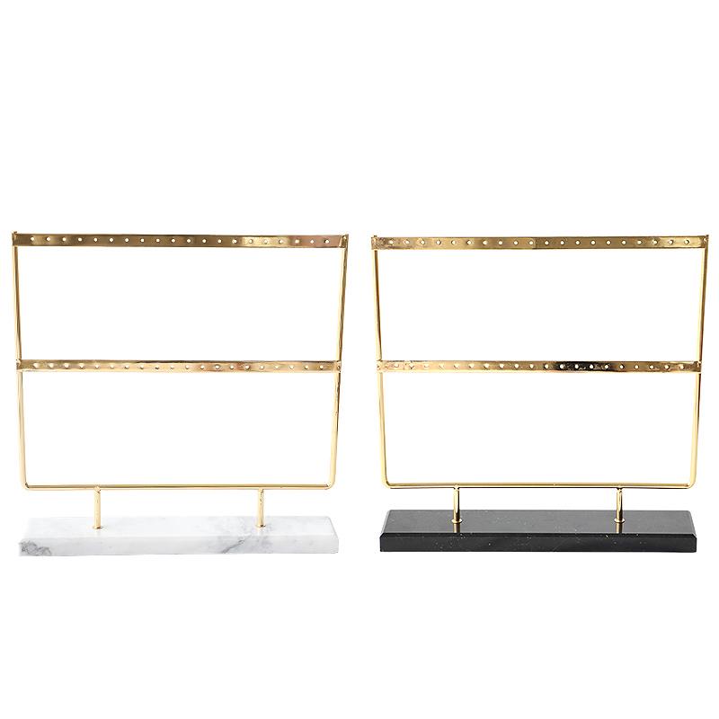 Earring Display Stand: Vertical Light Luxury Jewelry Organizer for Women's Home