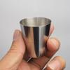 Stainless Steel Funnel, 30ml Shot Glass, & 70ml Rolled Rim Wine Glass Set